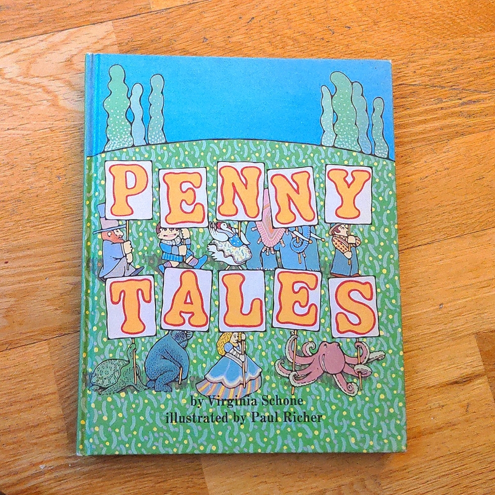Vintage 70s children's book 'Penny Tales'